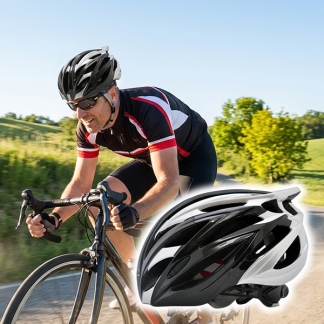 サイクリングヘルメット XV-35（シルバー）